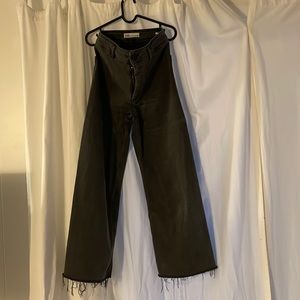 Zara wide leg jeans high rise. THE MARINE STRAIGHT